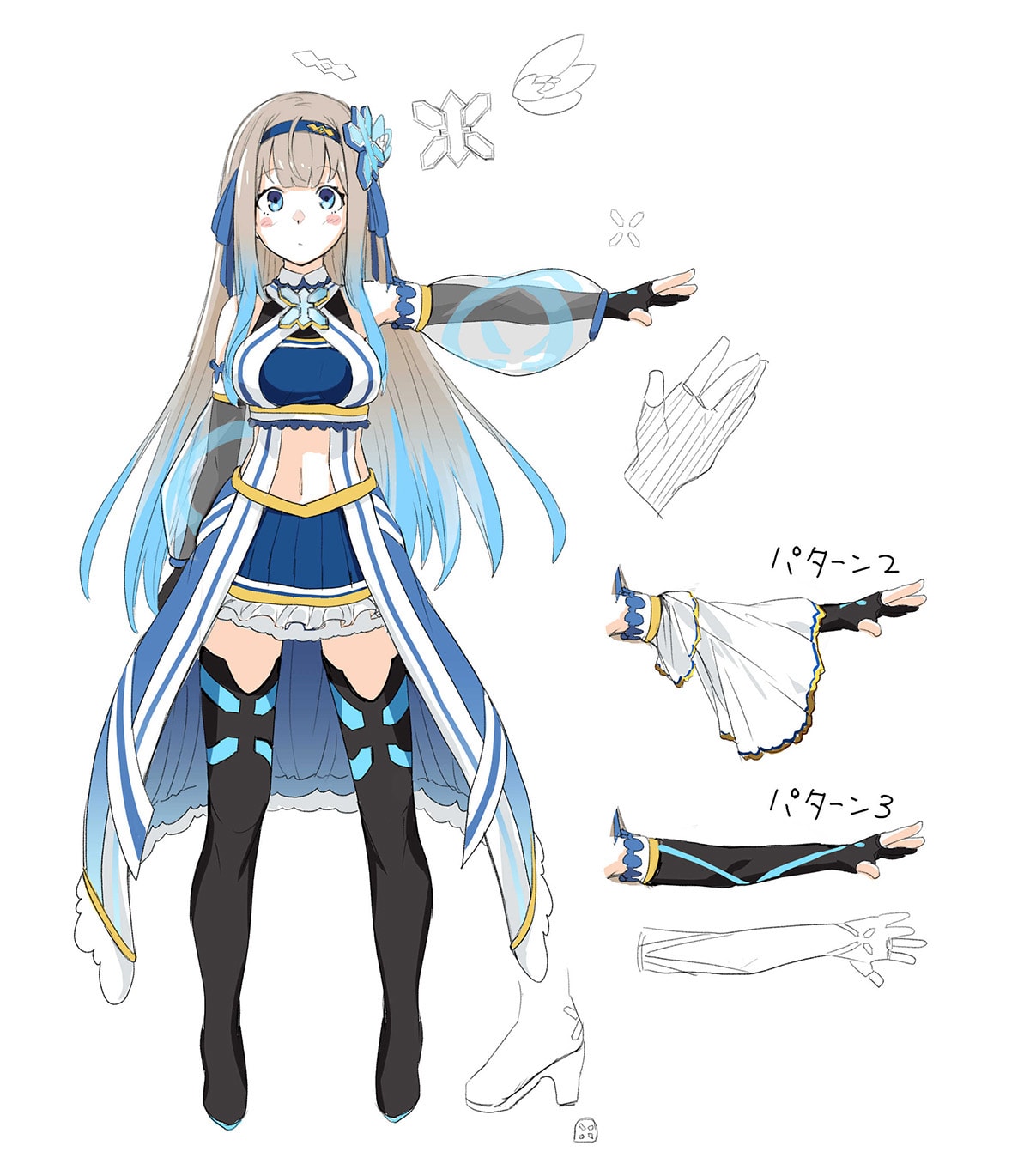 イメージキャラクター 設定画